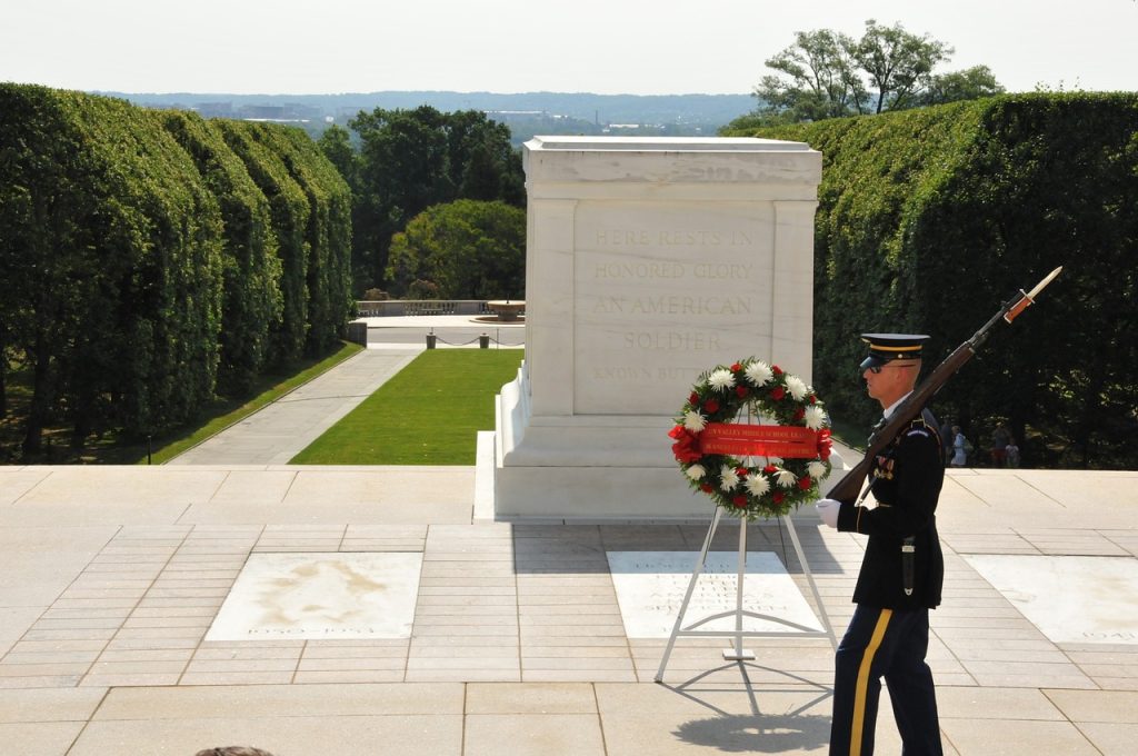 unknown soldier, dc, arlington national cemetery