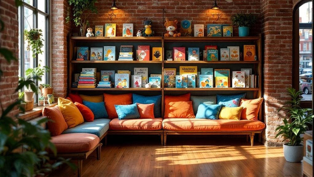 charming kids reading spaces