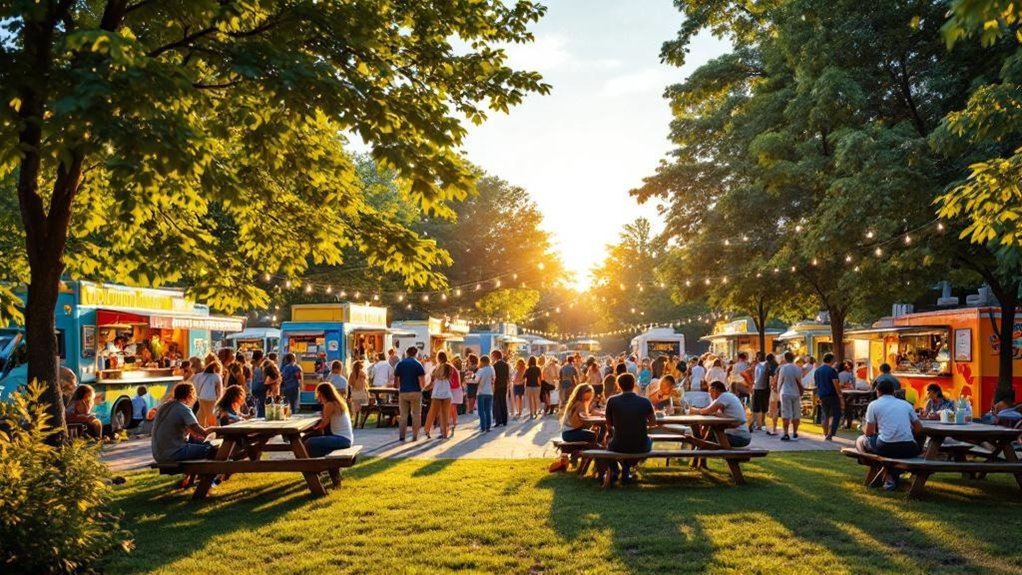 family friendly food truck parks