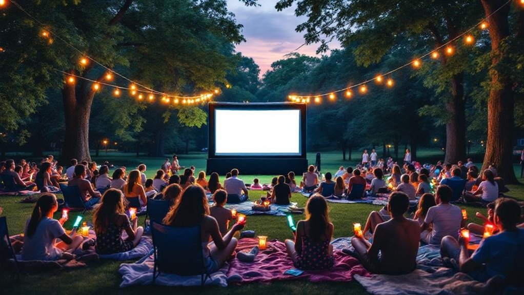 family friendly outdoor films