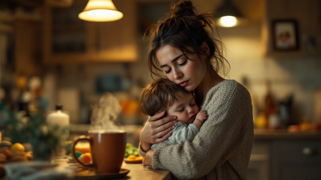 exhausted yet unwavering love