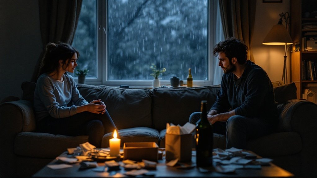 economic strain affects relationships