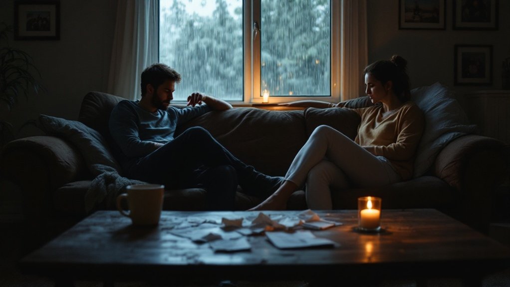 economic strain harms relationships